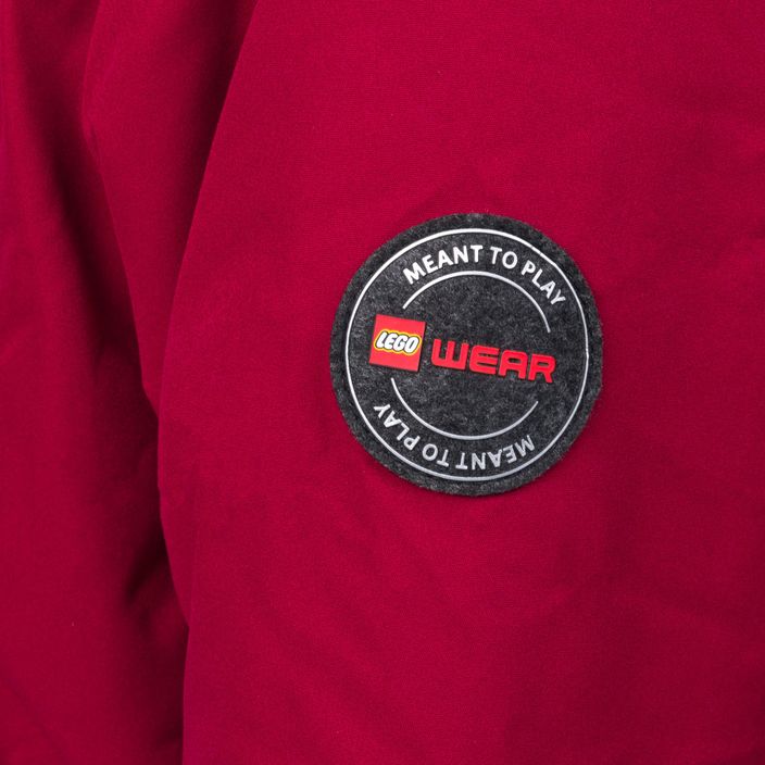 Jachetă de puf pentru copii LEGO Lwjaselle 701 roșu 11010555 4