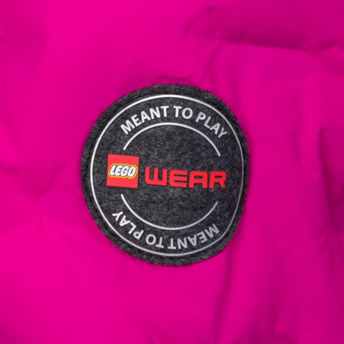 LEGO Lwjipe 706 jachetă de puf pentru copii roz închis 22879 8