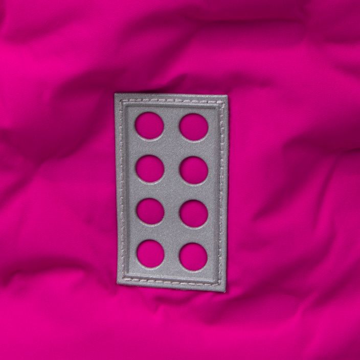 LEGO Lwjipe 706 jachetă de puf pentru copii roz închis 22879 9