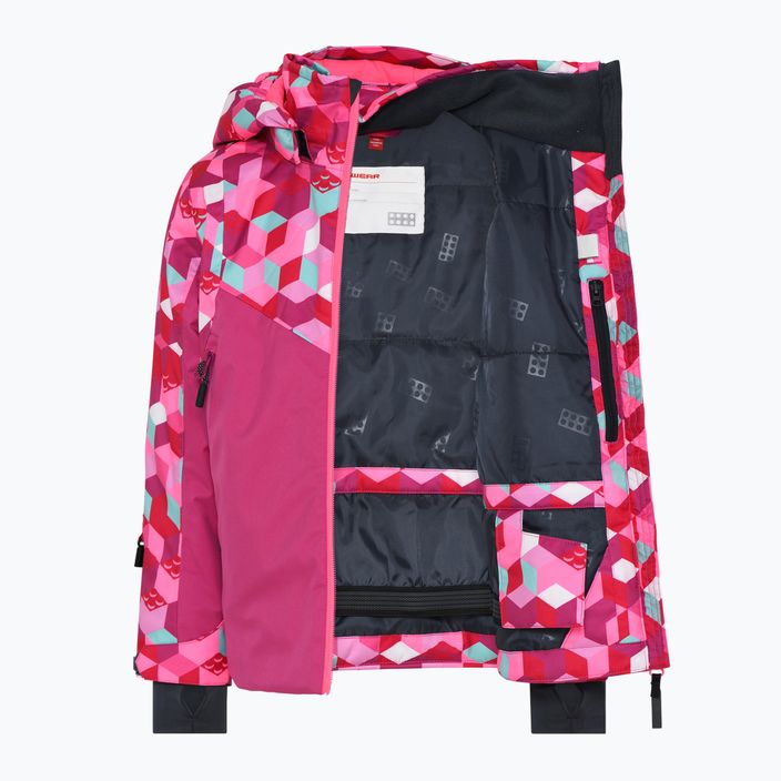 Jachetă de schi pentru copii LEGO Lwjested roz 11010549 9