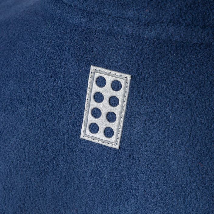 Pulover pentru copii LEGO Lwsakso Lwsakso albastru marin din fleece 11010290 3