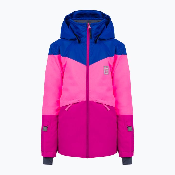 Jachetă de schi pentru copii LEGO Lwjested 708 roz 11010544