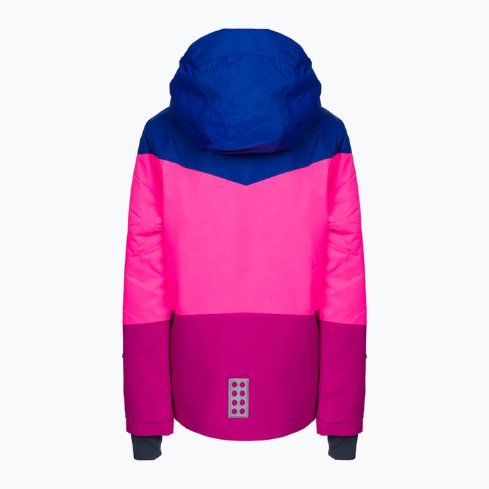 Jachetă de schi pentru copii LEGO Lwjested 708 roz 11010544 2