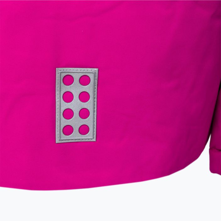 Jachetă de schi pentru copii LEGO Lwjested 708 roz 11010544 6