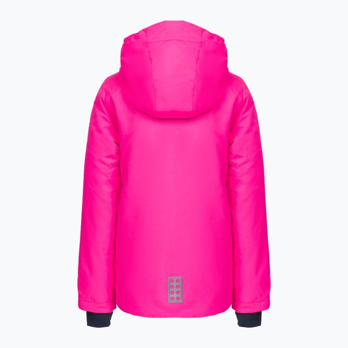 Jachetă de schi pentru copii LEGO Lwjested 717 roz 11010547 2