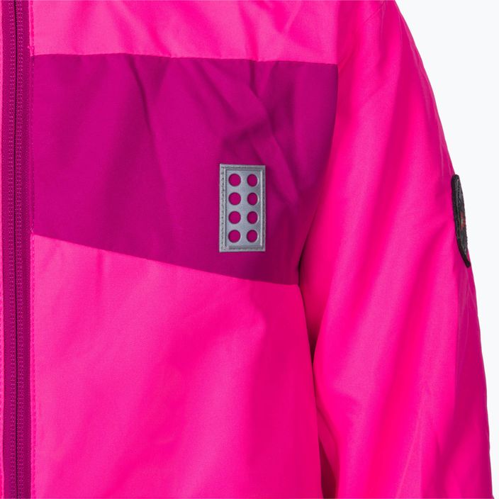 Jachetă de schi pentru copii LEGO Lwjested 717 roz 11010547 3