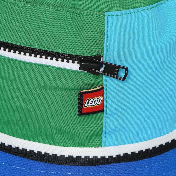 Pălărie turistică pentru copii LEGO Lwalex 312 verde-albastru 11010682 3