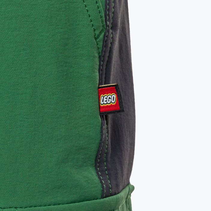Pantaloni scurți de trekking pentru copii LEGO Lwpayton 300 verde 11010121 3
