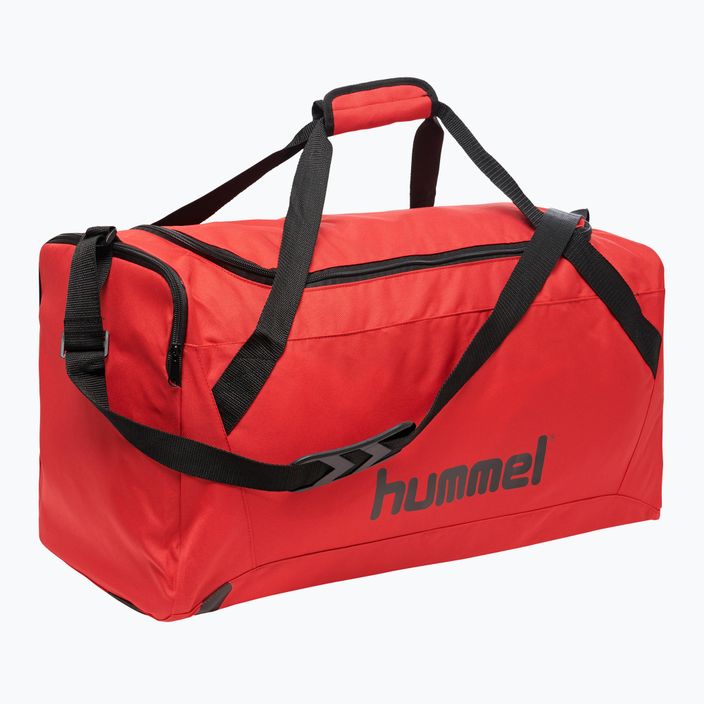 Hummel Core Sports 69 l sac de antrenament roșu adevărat/negru 6