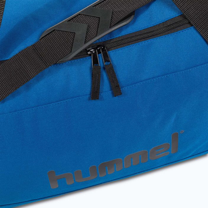 Hummel Core Sports 20 l sac de antrenament albastru adevărat/negru 4