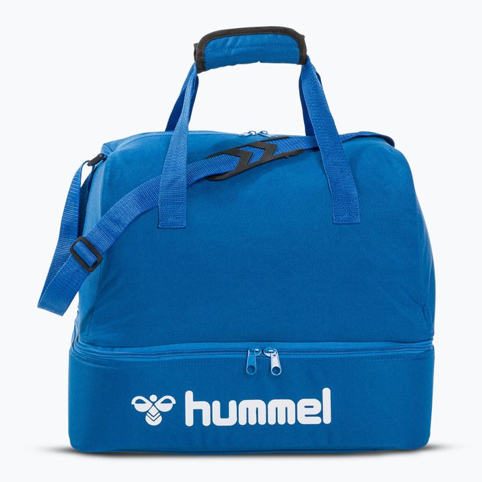 Hummel Core Football sac de antrenament 65 l albastru adevărat 2