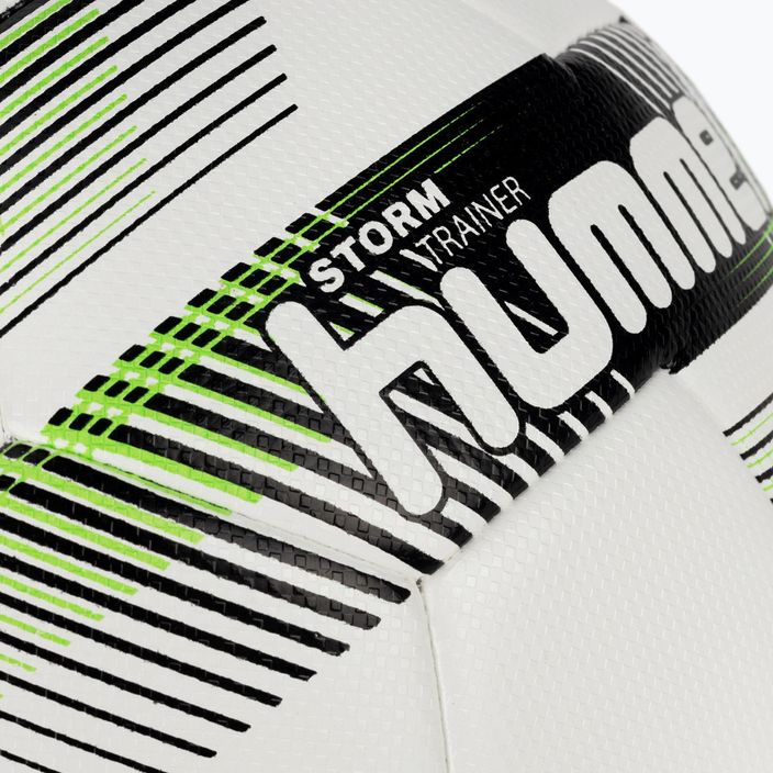 Hummel Storm Trainer FB fotbal alb / negru / verde dimensiune 5 3