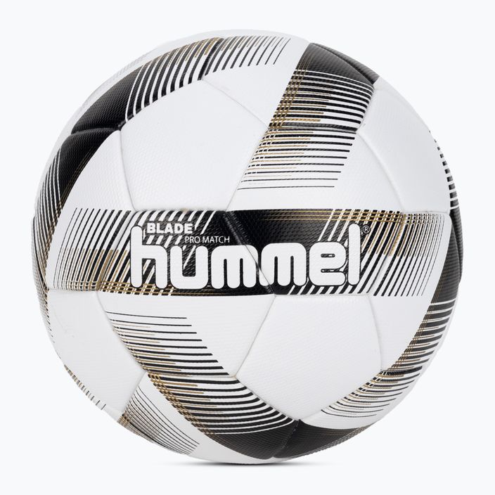Hummel Blade Pro Match FB fotbal alb/negru/aur dimensiunea 5