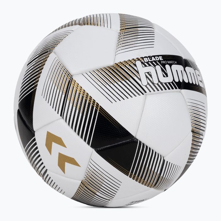 Hummel Blade Pro Match FB fotbal alb/negru/aur dimensiunea 5 2