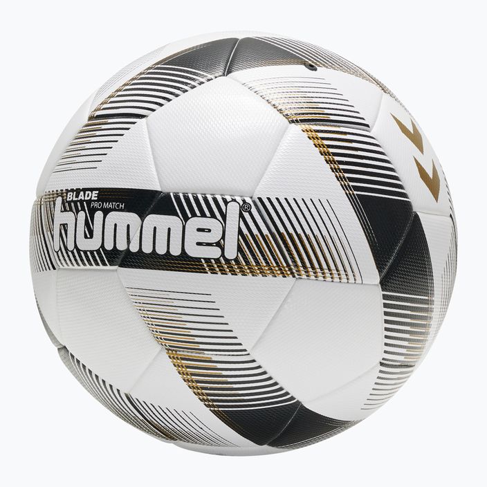 Hummel Blade Pro Match FB fotbal alb/negru/aur dimensiunea 5 4