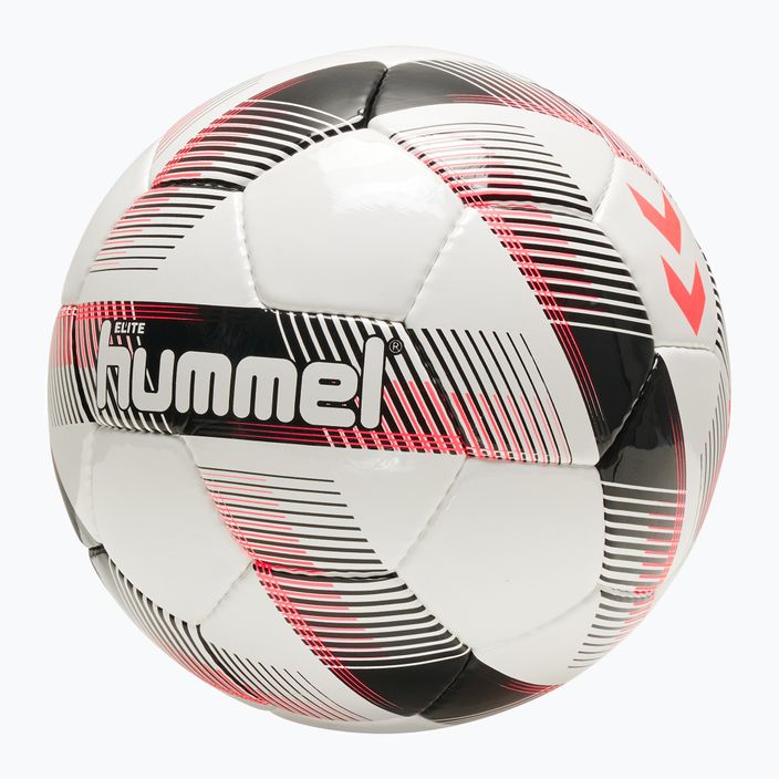 Hummel Elite FB fotbal alb-negru/roșu/roșu mărimea 5 4