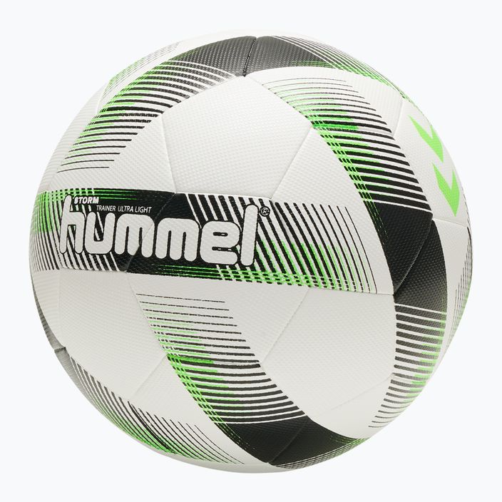 Hummel Storm Trainer Ultra Lights FB fotbal alb/negru/verde mărimea 4 4