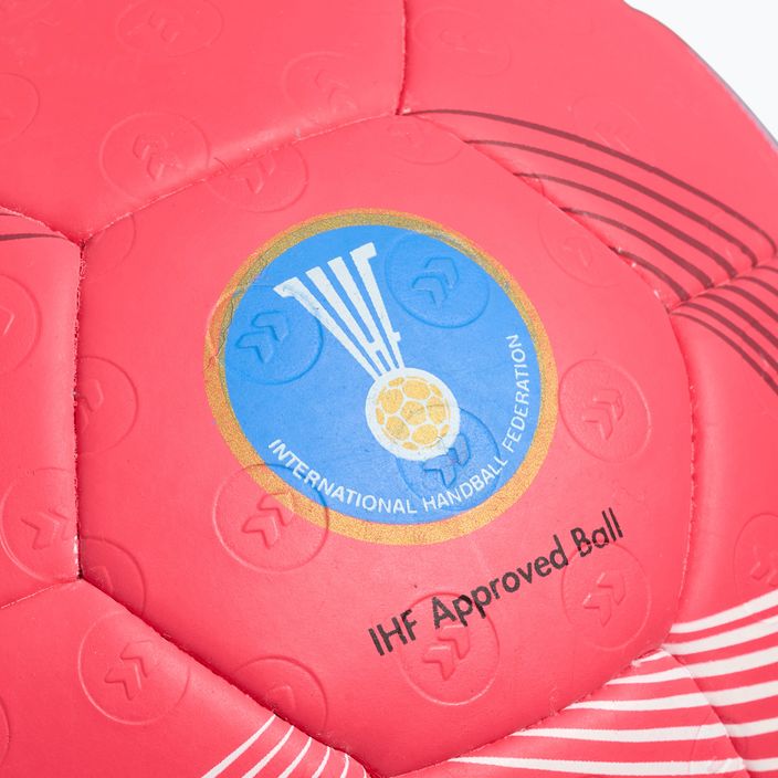 Hummel Strom Pro HB handbal roșu/albastru/alb mărimea 2 3