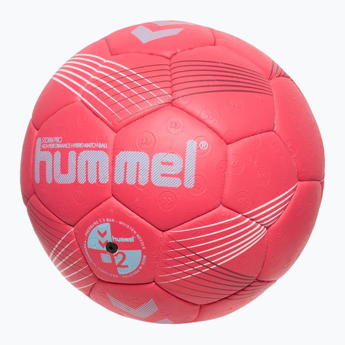 Hummel Strom Pro HB handbal roșu/albastru/alb mărimea 3