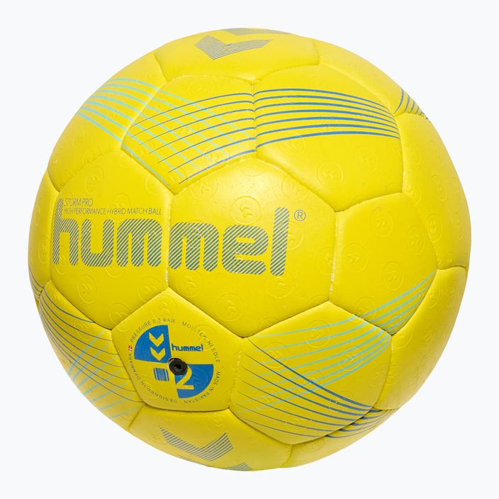 Hummel Strom Pro HB handbal galben/albastru/marin mărimea 3