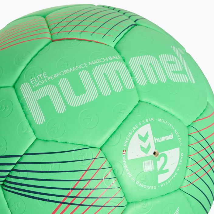 Hummel Elite HB handbal verde/alb/roșu mărimea 2 3