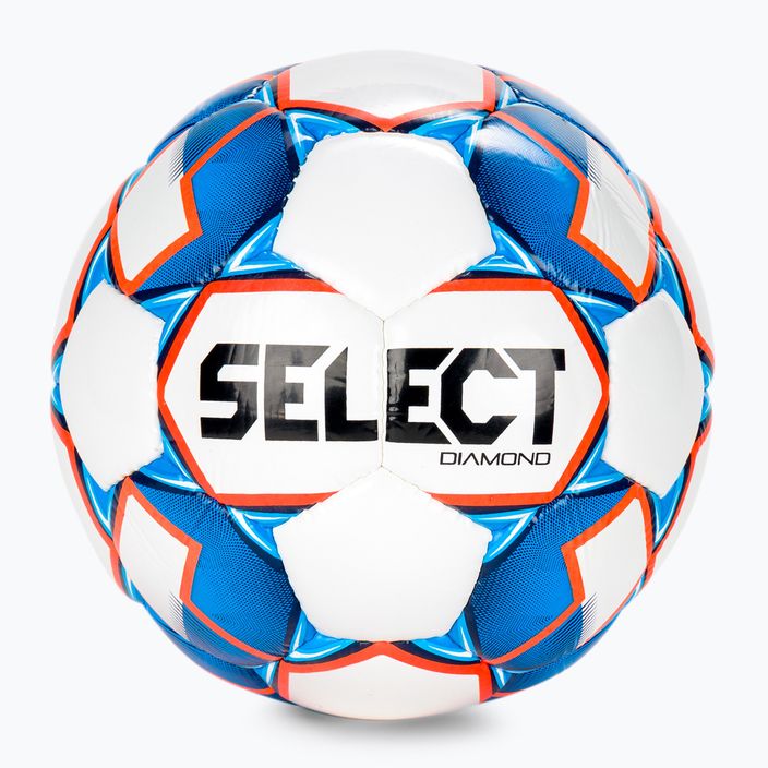 Selectați Diamond fotbal alb și albastru 120030-4
