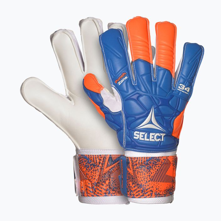 Mănuși de portar SELECT 34 Protection 2019 albastru și alb 500046 4