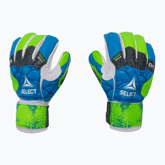 SELECT mănuși de portar pentru copii 04 Protection 2019 albastru-verde 500050