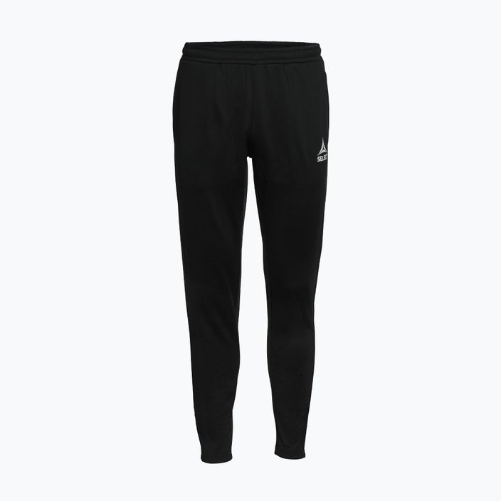 Pantaloni de fotbal pentru bărbați SELECT Monaco negru 620048