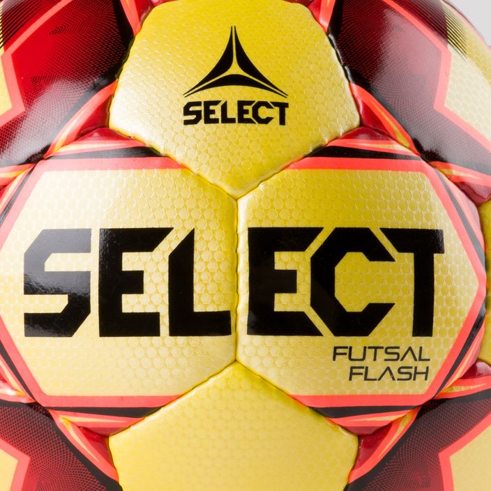 SELECT Futsal Flash 2020 fotbal galben/roșu 52626 3