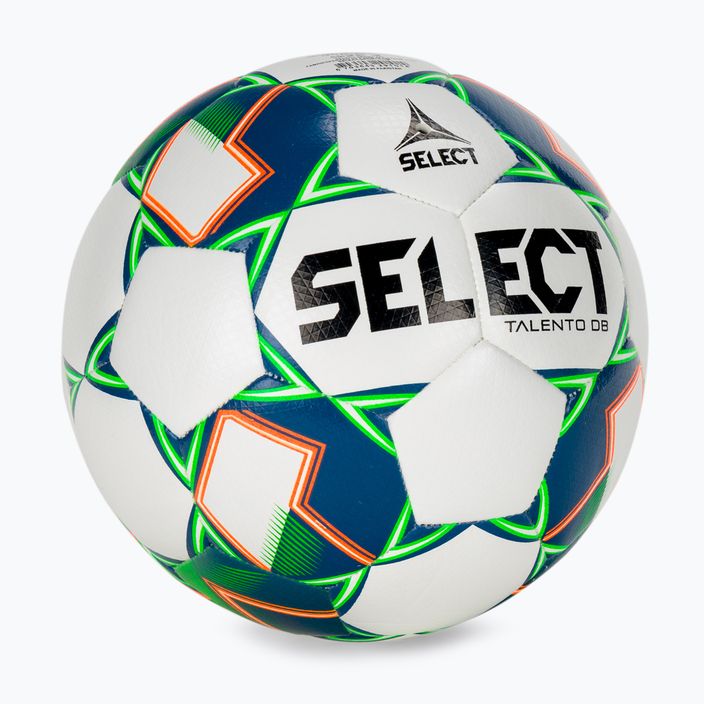 Selectați Talento DB V22 fotbal alb și verde 130005-3 2