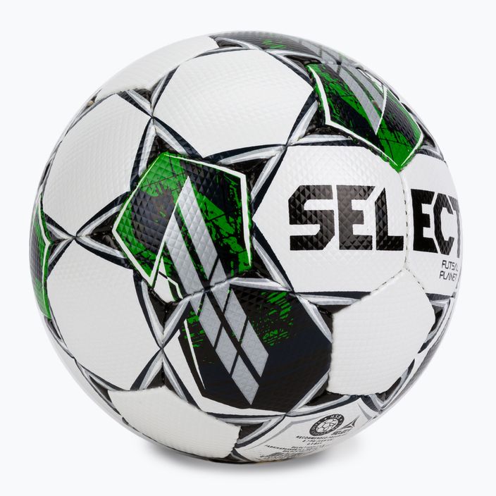 SELECT Futsal Planet V22 Fifa fotbal alb și verde 310013 2