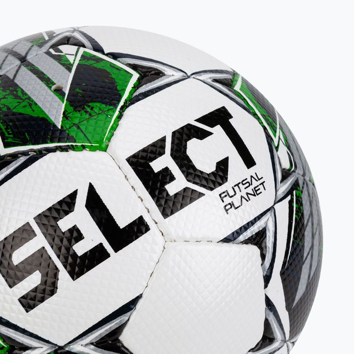 SELECT Futsal Planet V22 Fifa fotbal alb și verde 310013 3