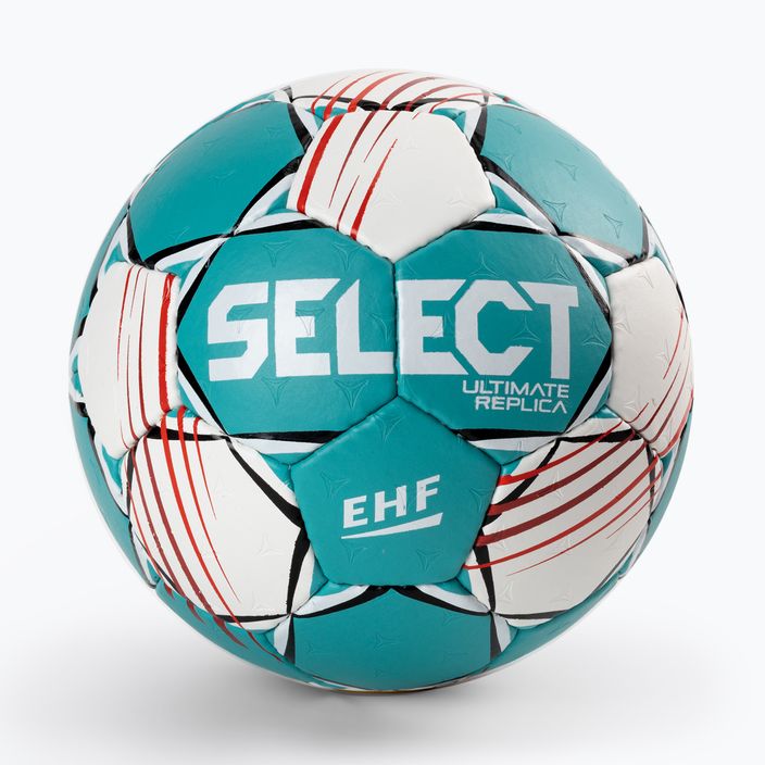 SELECT Ultimate Replica EHF handbal V22 alb și albastru 220031
