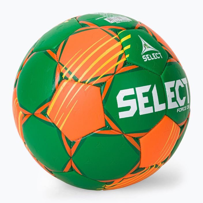 SELECT Force DB v22 portocaliu-verde handbal 210029 2