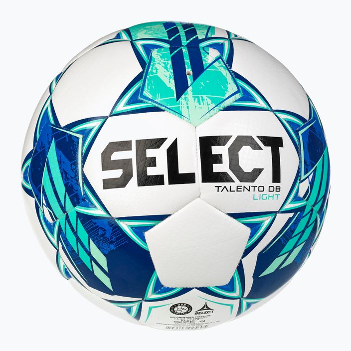 SELECT Talento DB v23 alb / verde dimensiunea 5 fotbal
