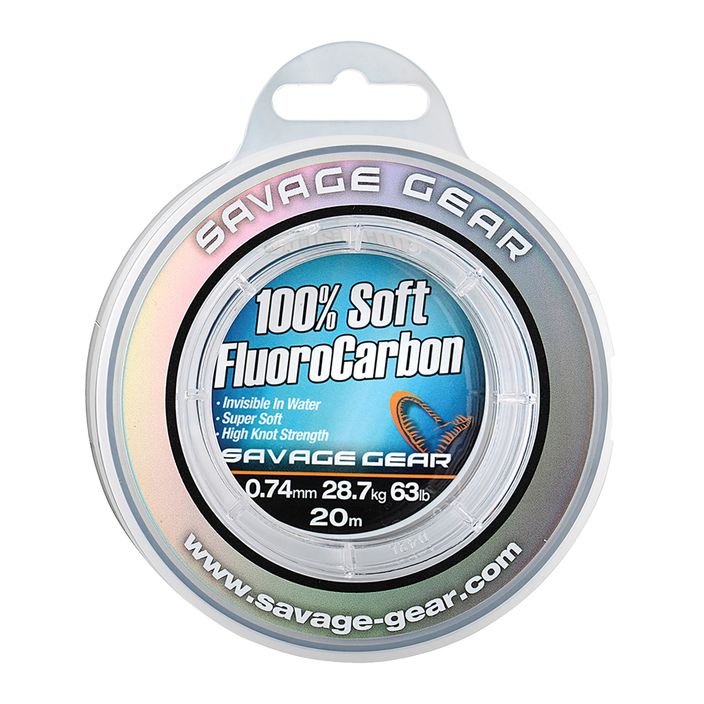 SavageGear Fluorocarbon Soft transparent 54857 2