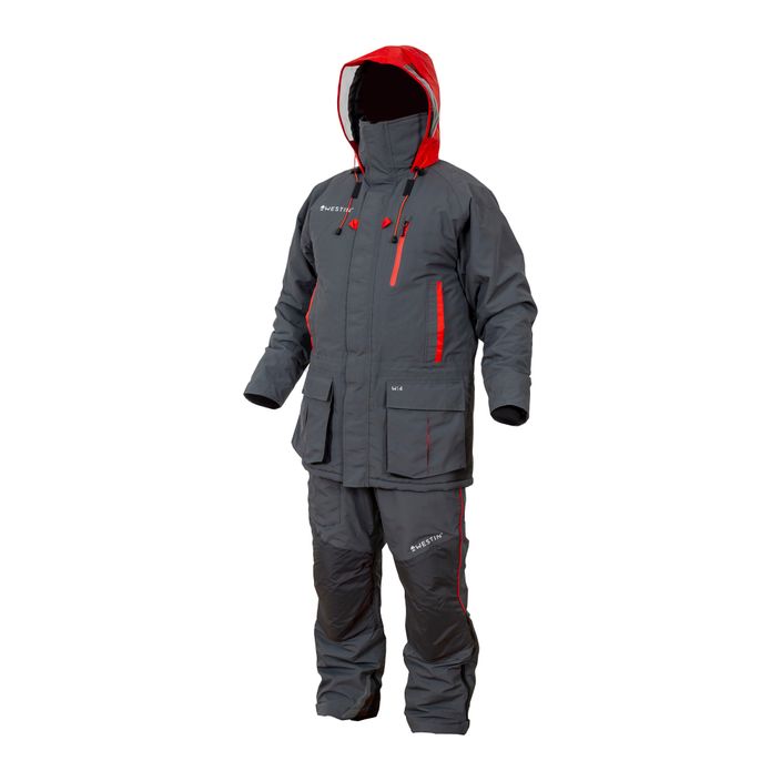 Combinezon de pescuit Westin W4 Winter Suit Extreme steel grey 2