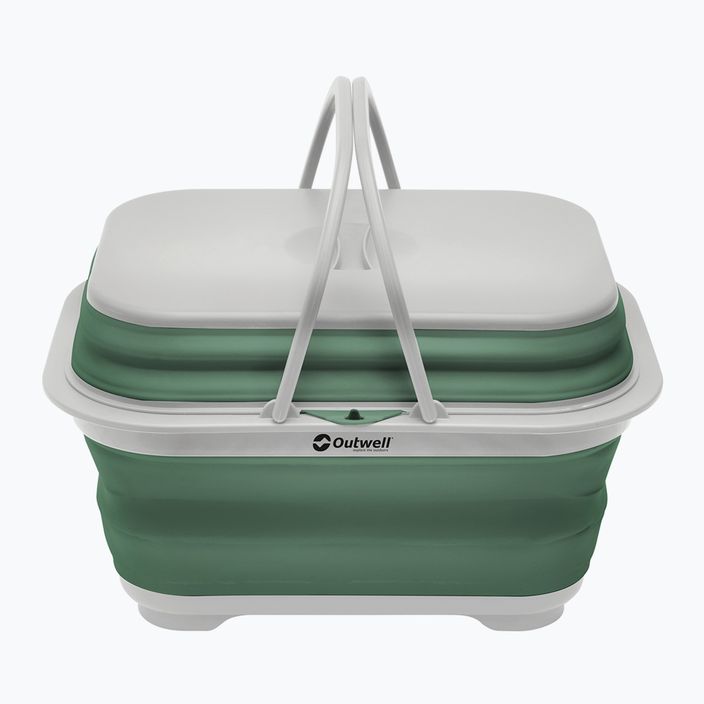 Outwell Collaps Collaps Washing Base Mâner și capac castron pliabil verde-gri 651131