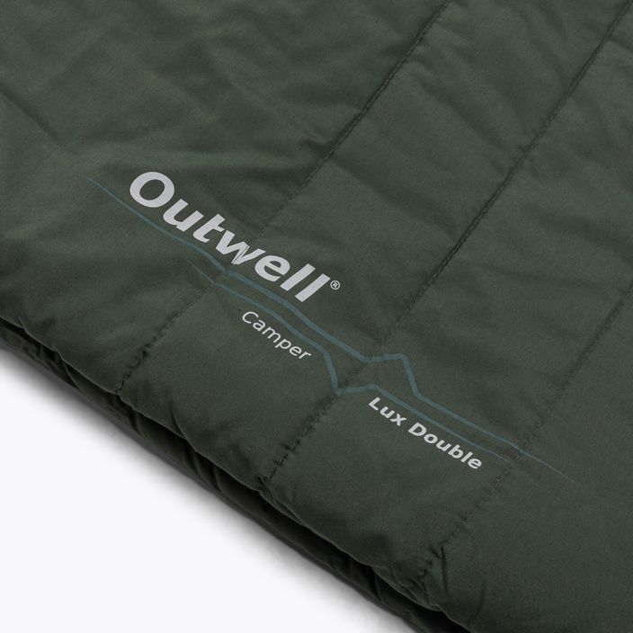 Outwell Camper Lux sac de dormit dublu verde 230394 5