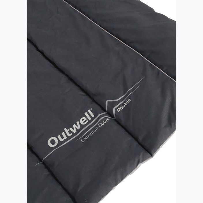 Outwell Campion Duvet Dublu negru de călătorie cuvertură de călătorie negru 5