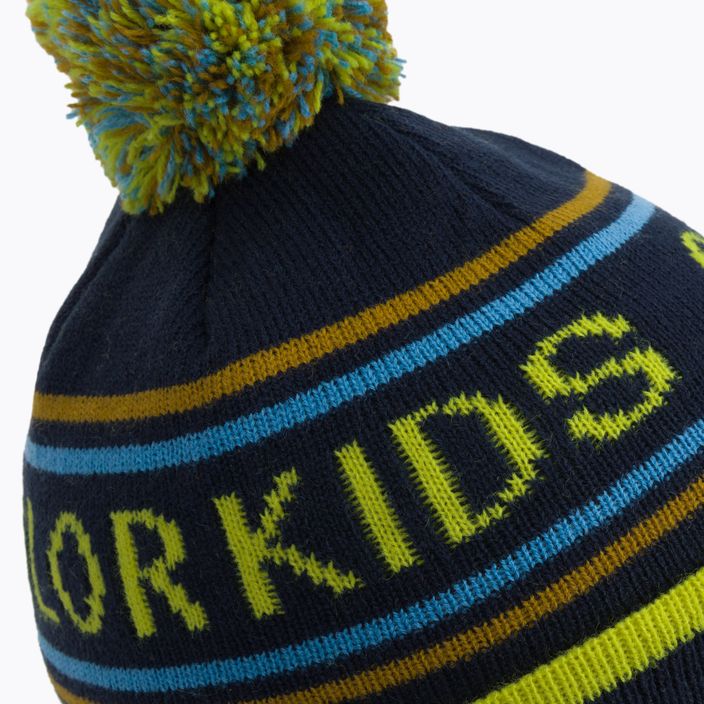 Căciulă de iarnă pentru copii Color Kids Hat Logo CK neagră 740804 4