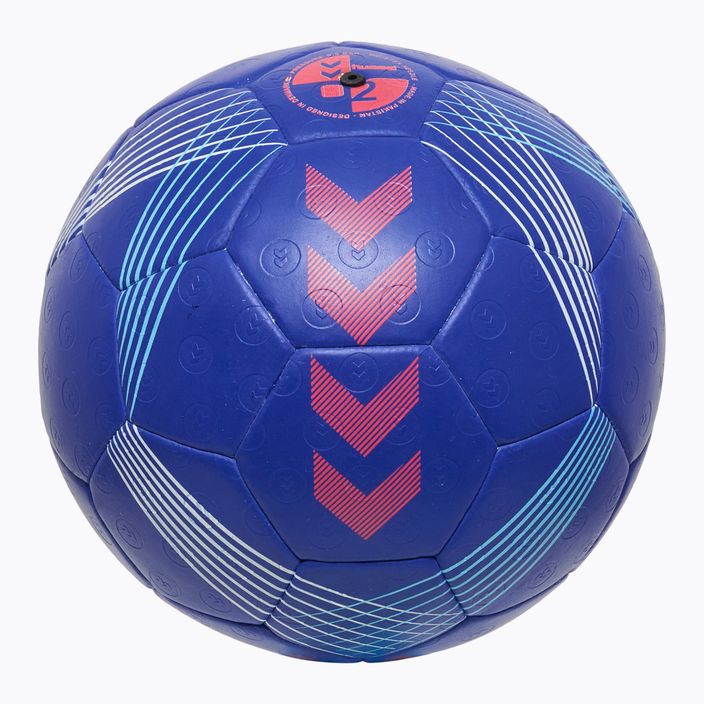 Hummel Storm Pro 2.0 HB albastru/roșu handbal mărimea 2 2