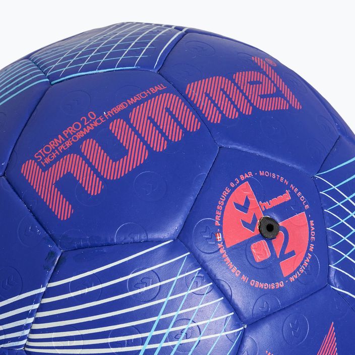 Hummel Storm Pro 2.0 HB albastru/roșu handbal mărimea 3 3