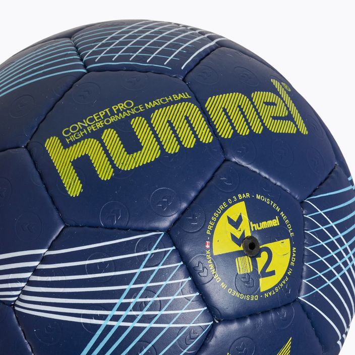 Hummel Concept Pro HB handbal marină / galben dimensiune 3 3