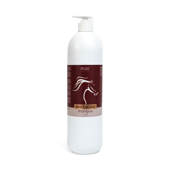 Șampon pentru cai cu blană ușoară Over Horse White Horse 1000 ml whthr-shmp 2