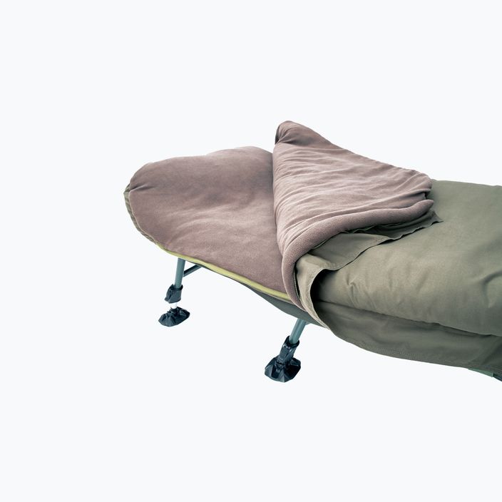 Sac de dormit Mikado Enclave Fleece Sleeping Bag verde IS14-SB001 2