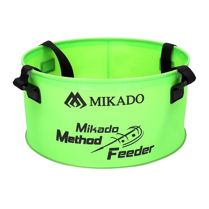 Mikado Eva Metoda Eva Feeder de pescuit găleată de pescuit verde UWI-MF-003 2