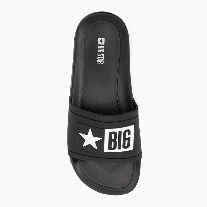 Papuci pentru bărbați BIG STAR DD174699 negri/albi 6