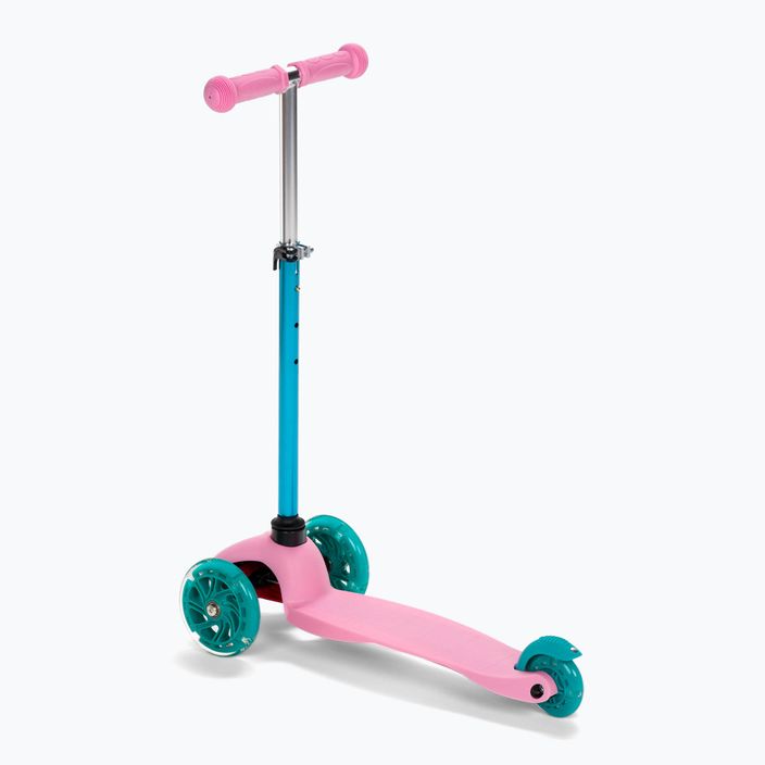 Copii tricicleta scuter Meteor Tucan roz și albastru 22659 3